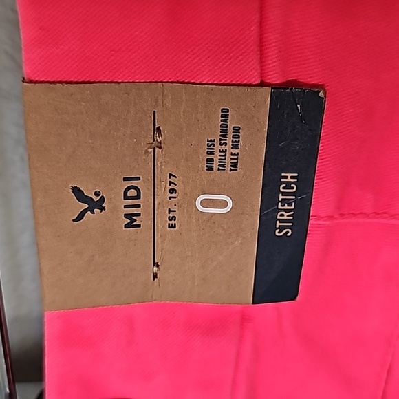 American Eagle Outfitters NWT size 0 mid rise stretch shorts VSCO - Picture 5 of 7